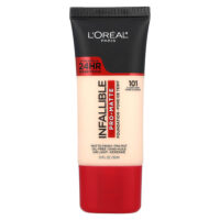 Infallive Pro-Matte Foundation, оттенок 101 классическая слоновая кость, 30 мл (1 жидк. унция) — L'Oréal