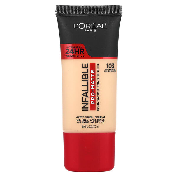 loe29302_v_13.jpg Infallive, тональный крем Pro-Matte, оттенок 103 Natural Buff, 30 мл (1 жидк. унция) — L'Oréal