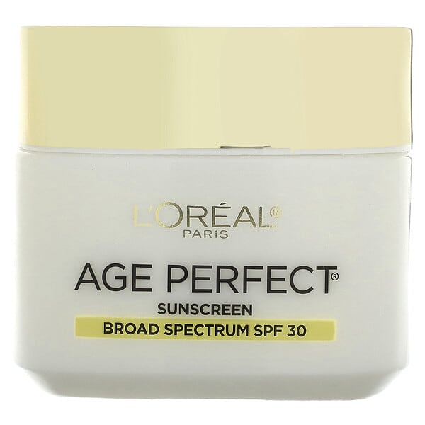 loe63696_v_15.jpg Age Perfect Anti-Sagging + Even Tone, экспертное увлажняющее средство с коллагеном, SPF 30, 70 г (2,5 унции) — L'Oréal