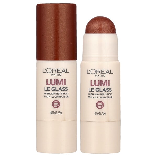loe69344_v_20.jpg Lumi, Le Glass Highlighter, стик, 625 Glassy Sunset Amour, 5 г (0,17 унции) — L'Oréal