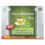 GlucoBalance Tea, 20 чайных пакетиков, 60 г (2,12 унции) — Longreen