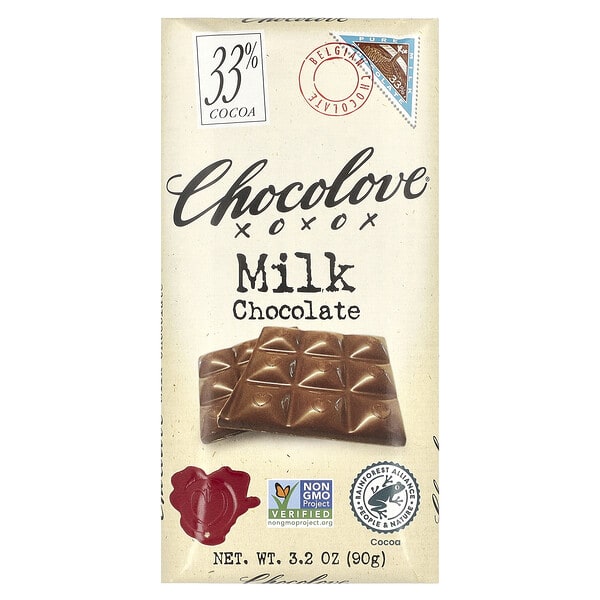 lov00130_v_14.jpg молочный шоколад, 33% какао, 90 г (3,2 унции) — Chocolove
