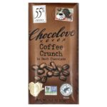 Кофейный кранч в темном шоколаде, 55% какао, 90 г (3,2 унции) — Chocolove
