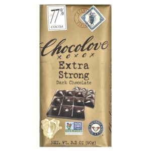 экстрагорький черный шоколад, 77 какао, 90 г (3,2 унции) — Chocolove