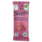 малина в темном шоколаде, 55% какао, 34 г (1,2 унции) — Chocolove