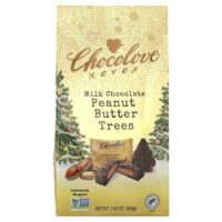 молочный шоколад с деревьями и арахисовой пастой, 200 г (7,05 унции) — Chocolove