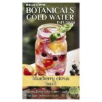 Botanicals®, настой в холодной воде, травяной чай, без кофеина, голубика, цитрус и базилик, 18 чайных пакетиков, 37 г (1,31 унции) — Bigelow