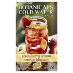 Botanicals®, настой из холодной воды, травяной чай, клубника, лимон и цветы апельсина, без кофеина, 18 чайных пакетиков, 34 г (1,23 унции) — Bigelow