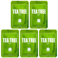 Набор тканевых масок Tea Tree Relief, 5 шт., По 25 мл (0,84 жидк. унц.) — Lapcos