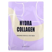 Hydra Collagen, обновляющая увлажняющая маска для груди с коллагеном, 1 шт., 40 г (1,14 унции) — Lapcos