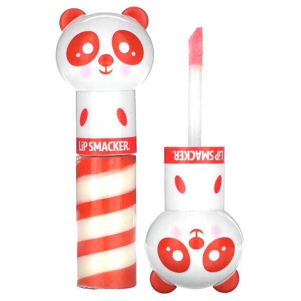 lps10389_v_11.jpg Lippy Pals Gloss, Panda, персиковый оттенок, 8,4 мл (0,28 жидк. унц.) — Lip Smacker