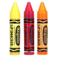 Crayola, бальзам для губ, разнообразная упаковка, 3 шт., 4 г (0,14 унции) — Lip Smacker