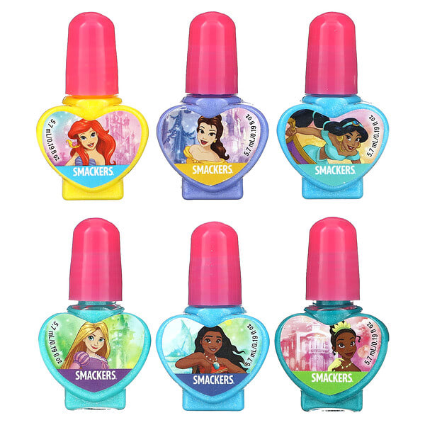 lps81567_v_7.jpg Disney Princess, коллекция лаков для ногтей, 6 наборов, 5,7 мл (0,19 жидк. унции) каждый — Lip Smacker