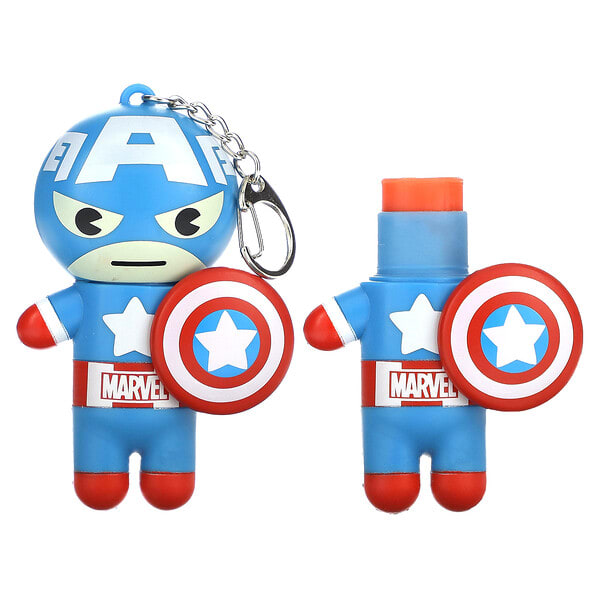 lps82042_v_8.jpg Marvel Captain America, бальзам для губ, красный, белый и сине-ягодный, 4 г (0,14 унции) — Lip Smacker