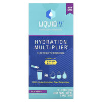Hydration Multiplier, смесь для приготовления электролитического напитка, со вкусом ягод асаи, 10 пакетиков по 16 г (0,56 унции) — Liquid I.V.