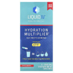 Hydration Multiplier®, смесь для приготовления электролитов, клубника, 10 пакетиков по 16 г (0,56 унции) — Liquid I.V.