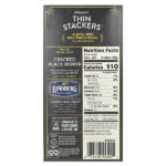 Organic Thin Stackers, воздушные пирожные, черный перец с мелкой солью, с легкой солью, 24 рисовых кекса, 168 г (6 унций) — Lundberg — изображение 2