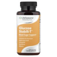 Glucose Stabili-T, контроль уровня сахара в крови, 90 растительных капсул — LifeSeasons
