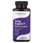 Lung Capaci-T®, поддержка дыхательной системы, 90 растительных капсул — LifeSeasons
