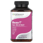 Therapeutics, Beau-T®, для волос, кожи и ногтей, 180 растительных капсул — LifeSeasons
