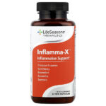 Inflamma-X™, поддержка при воспалении, 60 растительных капсул — LifeSeasons