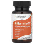 Therapeutics, Inflamma-X™, 10 растительных капсул — LifeSeasons