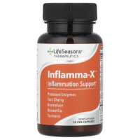 Therapeutics, Inflamma-X™, 10 растительных капсул — LifeSeasons