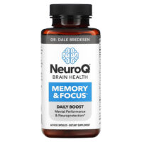 NeuroQ Brain Health, 60 растительных капсул — LifeSeasons