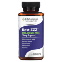 Rest-ZZZ, поддержка сна без мелатонина, 60 растительных капсул — LifeSeasons