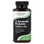 S. boulardii, продиотик, 60 вегетарианских капсул (250 мг в 1 капсуле) — LifeSeasons