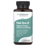 Therapeutics, Hair Gro-R™, 60 растительных капсул — LifeSeasons