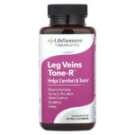 Therapeutics, Leg Veins Tone-R™, 60 растительных капсул — LifeSeasons