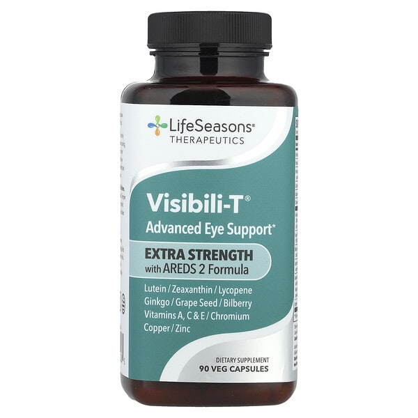 lse44218_v_8.jpg Therapeutics, Visibili-T® с формулой AREDS 2, 90 растительных капсул — LifeSeasons