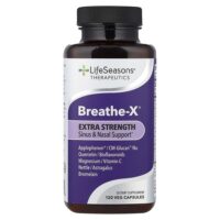 Therapeutics, Breathe-X®, 120 растительных капсул — LifeSeasons