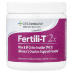 Therapeutics, Fertili T™ 2x, добавка без добавок, 64,4 г (2,3 унции) — LifeSeasons