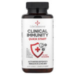 Clinical Immunity, быстрое начало работы, 60 растительных капсул — LifeSeasons