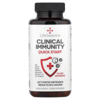 Clinical Immunity, быстрое начало работы, 60 растительных капсул — LifeSeasons