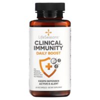 Clinical Immunity, Daily Boost, 60 растительных капсул — LifeSeasons