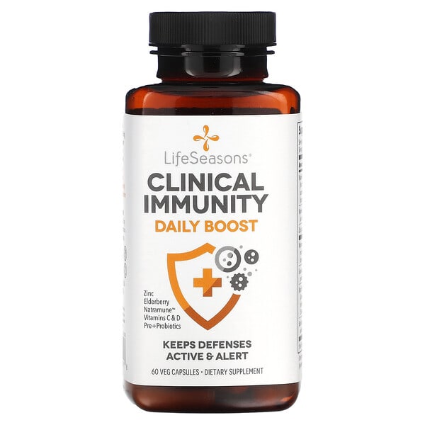 lse44501_v_32.jpg Clinical Immunity, Daily Boost, 60 растительных капсул — LifeSeasons
