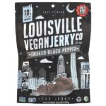 Louisville Vegan Jerky Co, Копченый черный перец, 85,05 г (3 унции)