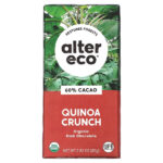 органический темный шоколад, плитка из киноа, 60% какао, 80 г (2,82 унции) — Alter Eco