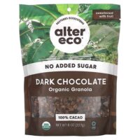 органическая гранола, темный шоколад, 227 г (8 унций) — Alter Eco