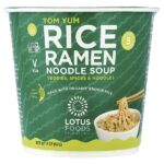 Tom Yum, рисовый суп с лапшой рамен, 57 г (2 унции) — Lotus Foods