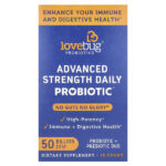 улучшенный пробиотик для ежедневного приема, 50 млрд КОЕ, 30 капсул — LoveBug Probiotics