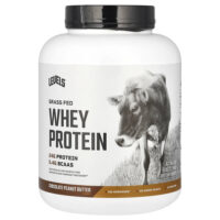 Порошок из сывороточного протеина Grass Fed, шоколад и арахисовая паста, 2,27 кг (5 фунтов) — Levels