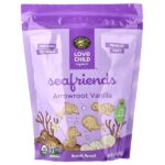 Nature's Path, Sea Friends™, аррорут с ванильным печеньем, 140 г (4,9 унции) — Love Child Organics