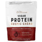 Vegan Protein, Cosmic Cacao, 484 г (1,07 фунта) — Live Conscious