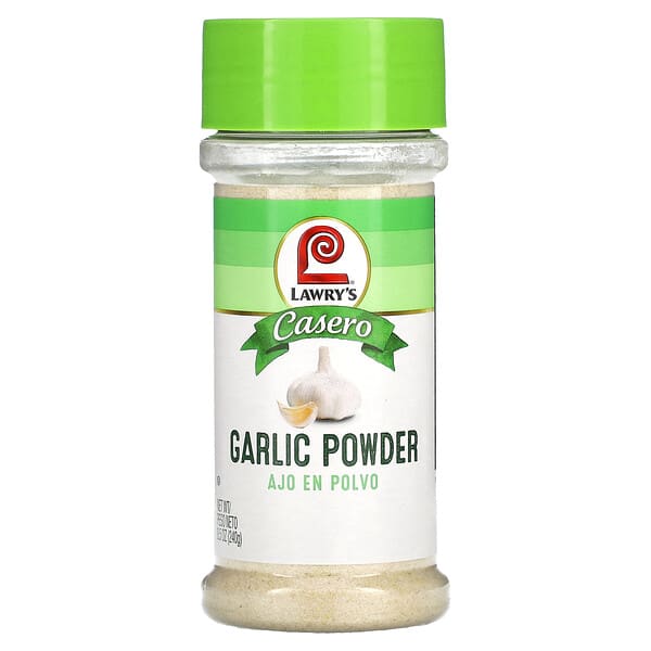 lwr01203_v_8.jpg Casero, чесночный порошок, 240 г (8,5 унции) — Lawry's