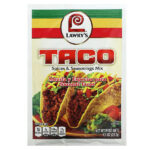 Taco, смесь специй и приправ, 28,3 г (1 унция) — Lawry's