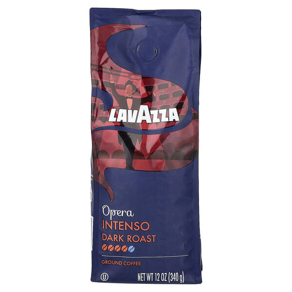 lzz02931_v_10.jpg LavAzza Premium Coffees, молотый кофе, Opera, Intenso, молотый, темная обжарка, 340 г (12 унций)